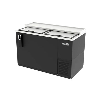 BOTELLERO REFRIGERADO ASBER ADBC-65 HC/-S HC | Botellero Refrigerado | 20.9 Pies Cúbicos | 2 Puertas Deslizables | Eléctrico | Horizontal | Vinil y Acero | Control Temperatura | Bebidas Barra Bar | Restaurante Hotel Cafetería Bistró Fonda Pub Cantina Bebidas Frescas Botellas