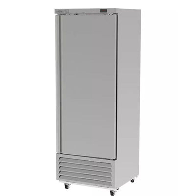 CONGELADOR ASBER ARF-17 HC | Congelador Vertical | 1 Puerta Solida | 17 Pies Cúbicos |Acero Inoxidable | 3 Parrillas | Control Temperatura | Restaurante Supermercado Carnicería Bar Hotel