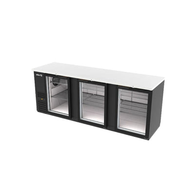 REFRIGERADOR ASBER ABBC-94G HC/SG-HC | Refrigerador Contra Barra | 3 Puertas | 6 Parillas | 34.4 Pies Cúbicos | Cerradura | Bar Restaurante Cervecería | Bar Restaurante Cervecería Bar Restaurante Cervecería Cocina Habitación Departamento Bebidas Cerveza