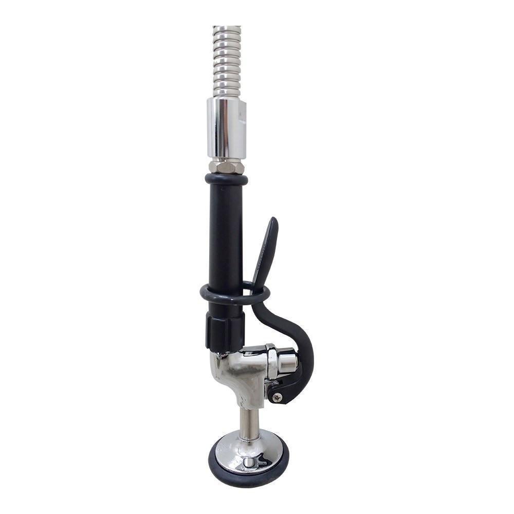 LLAVE ASBER EDESA 98002-1 | Llave De Prelavado | Grifo | Tipo Ducha | Muelle Acero Inoxidable | Lavado Trastes Platos | Grifo Tipo Ducha | Muelle Acero Inoxidable | Negocio Cocina Restaurante