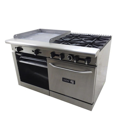 Asber AMR-48 Estufa Multiple 4 Quemadores Abiertos Plancha Horno Gratinador para Restaurante Cocina Industrial Preparacion de Alimentos Cocinas Fondas Restaurantes Cenadurias Comedores Industriales Preparación de Alimentos Coccion. KitchenMax.Store. Envíos seguros a todo México. Cotiza hoy mismo.