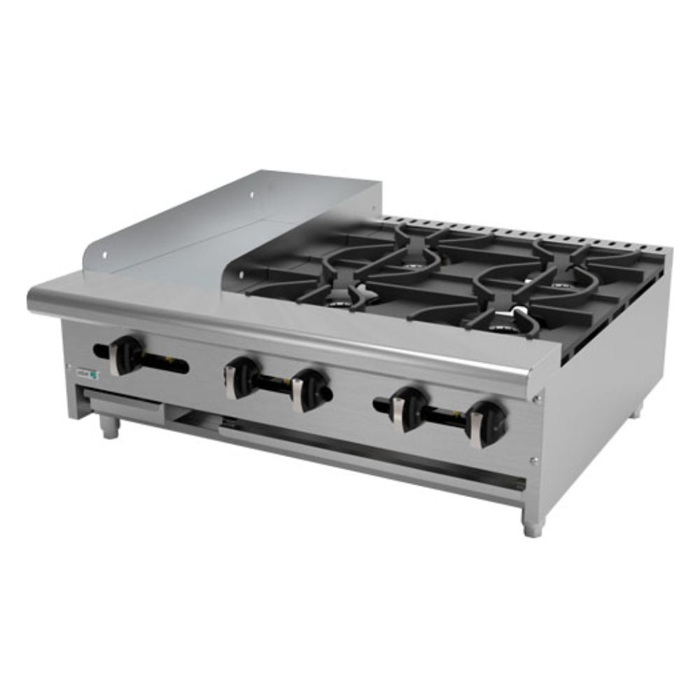 Todo lo que necesitas para tu cocina, lo tenemos en  KitchenMax.Store. La marca Asber tiene los mejores modelos de estufas maestras para ti. Como el modelo Aem-G12-B4-36 Estufa Maestra Gas Parrilla 4 Quemadores Abiertos Plancha ideal para tus restaurantes, cocinas, fondas y más. KitchenMax.Store. Envíos seguros a todo México. Cotiza hoy mismo.